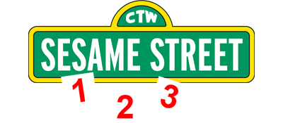 Sesame Street 123 logo for NES